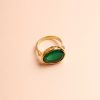 MUJA JUMA All Jewelry | Ring P Ring 4543 15-Green-Agate