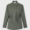 GERARD DAREL Coats | Trench Coat Sully Dze01Z011 Green