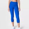 SWEATY BETTY Leggings | Power Cropped Workout Leggings Sb4564P Lightning-Blue