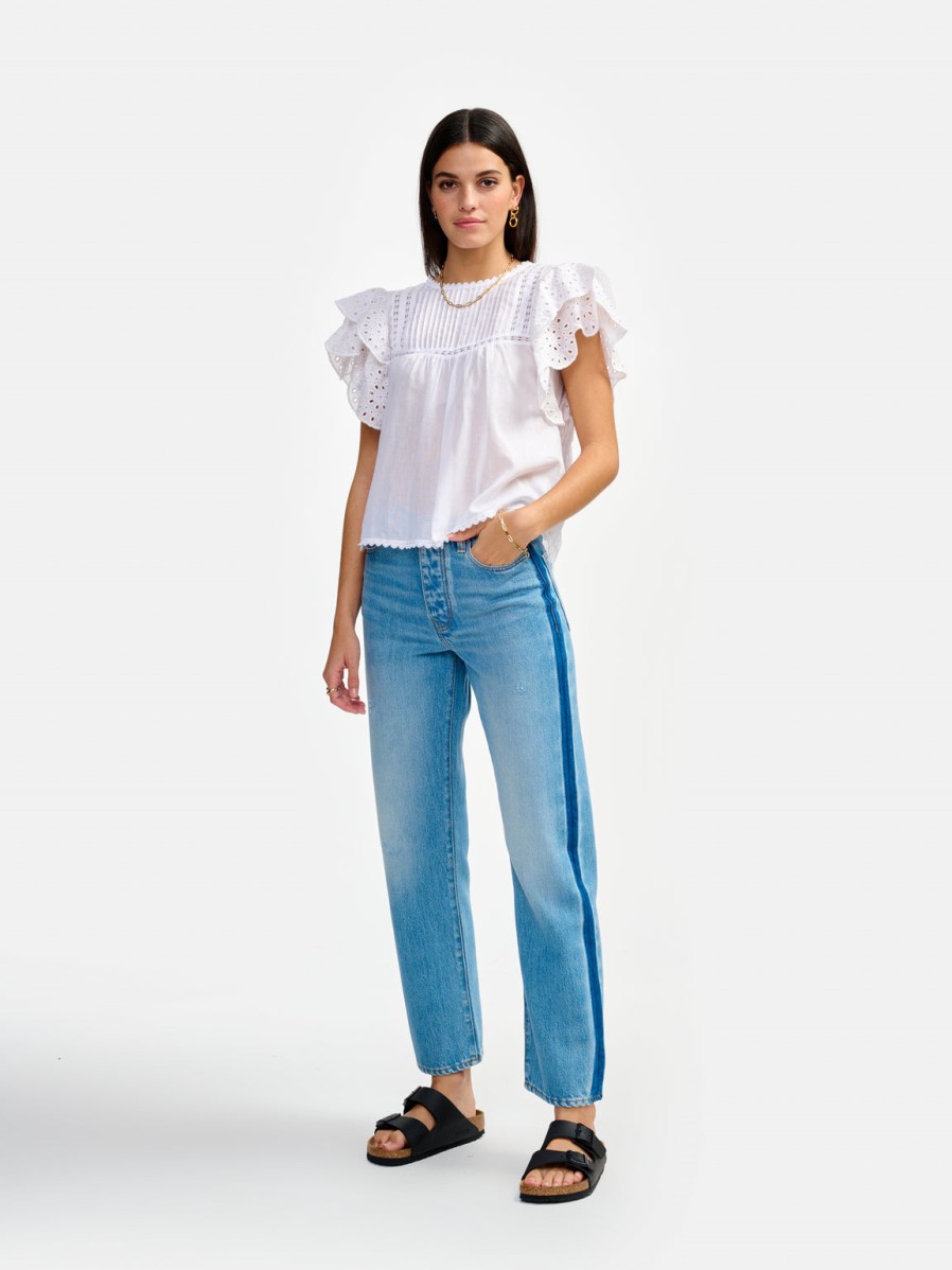 BELLEROSE Tops & Shirts | Blouse Hudalla P1671 White