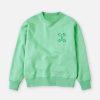 CLOSED Sweaters & Cardigans | Sweatshi Basic Crewneck C95495-472-Em Green-Kick