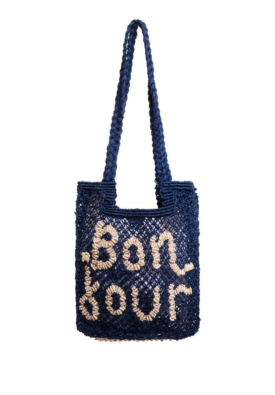 THE JACKSONS All Bags | Bag Stellina Bonjour Indigo