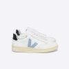 VEJA All Shoes & Socks | Sneaker V-12 Leather Xd0203302 White-Steel-Nautico