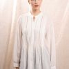 CLEMENCE Tops & Shirts | Blouse Kc809 Blouse White