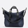 THYRS All Bags | Bag Double Twill Cabas Tote Cabas Navy