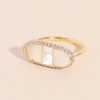 BE MAAD All Jewelry | Ring Izy 1 Ring Mother-Of-Pearl