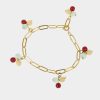 MEDECINE DOUCE All Jewelry | Bracelet Wild 2 Wild 20 Burgundy