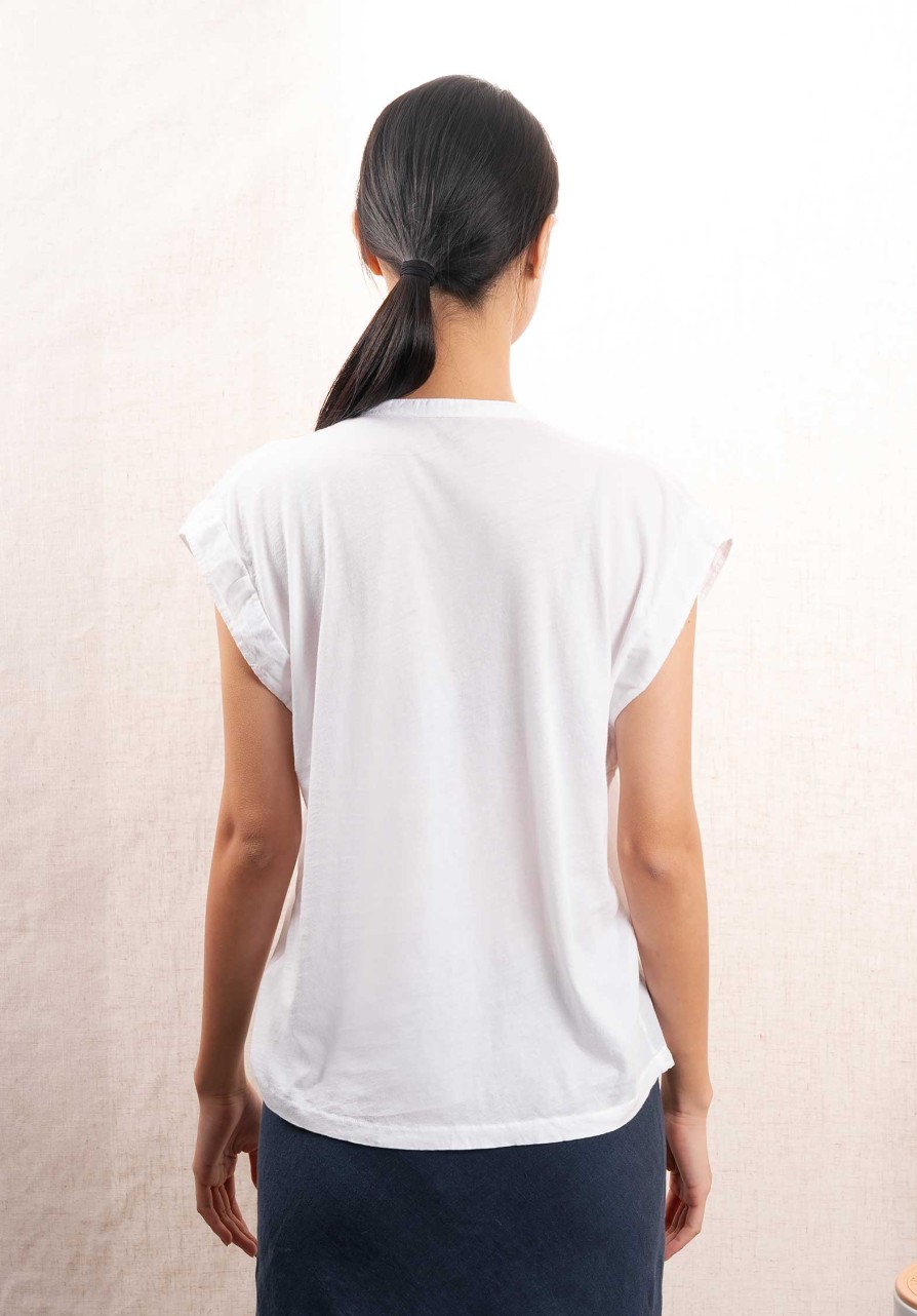 HARTFORD Tops & Shirts | Blouse Teary Bbth501 01-White