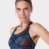 SWEATY BETTY Underwear | Power Medium Support Sports Br Sb8993A Grey-Gradient-Shapes