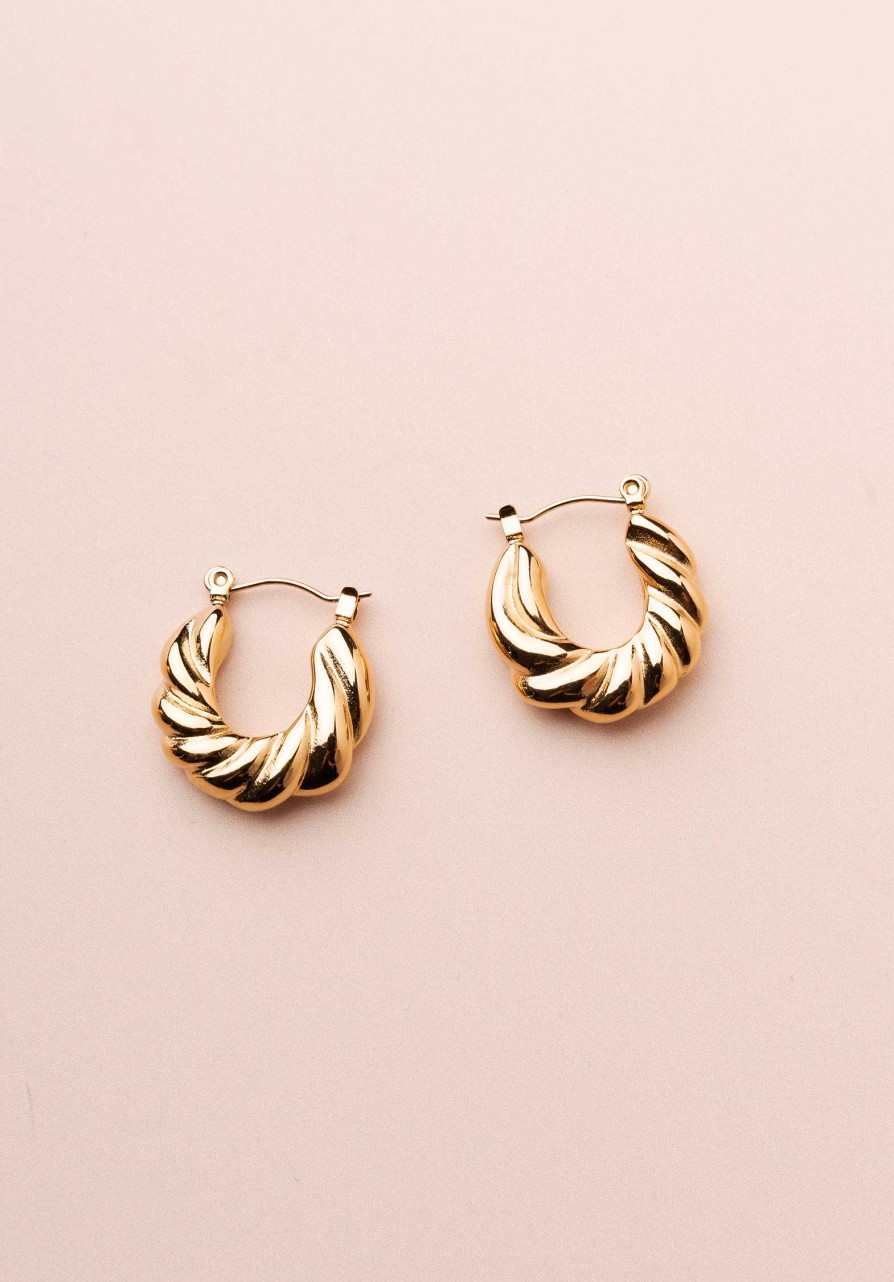 LES CLEIAS All Jewelry | Earring Rehana Bo Gold