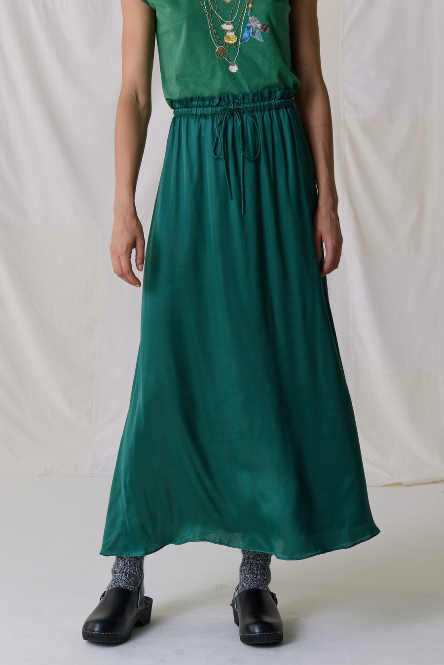 LEON & HARPER Skirts | Skirt Juliette T Juliette Tm01 Pl Emerald