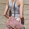 THYRS All Bags | Bag Satchel M Twill Flower Twill Flower M Power-Pink