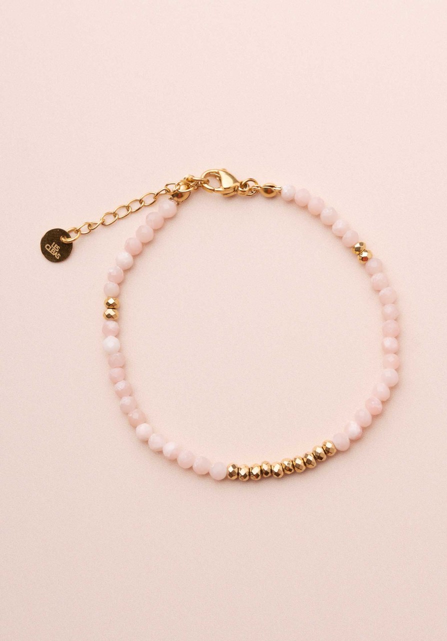 LES CLEIAS All Jewelry | Bracelet Maiva Bracelet Opale-Rose