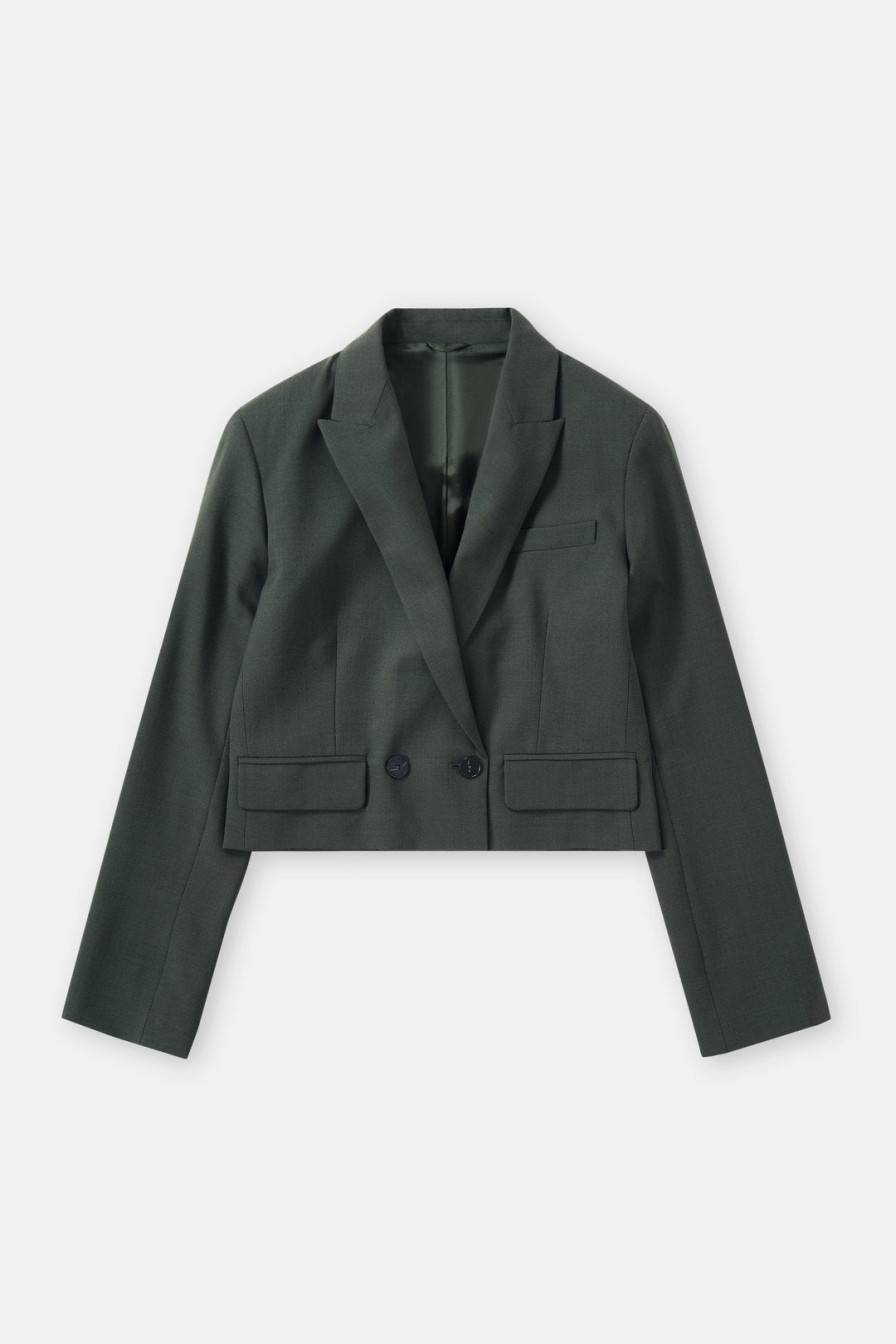 CLOSED Jackets | Jacket Fitted Blazer C97112-35P-22 Green-Weed