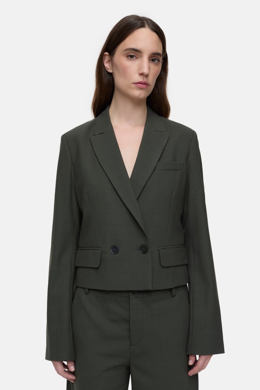 CLOSED Jackets | Jacket Fitted Blazer C97112-35P-22 Green-Weed