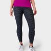 SWEATY BETTY Leggings | Power Pro Workout 7/8 Leggings Sb9051A78 Grey-Glitch-Typograp