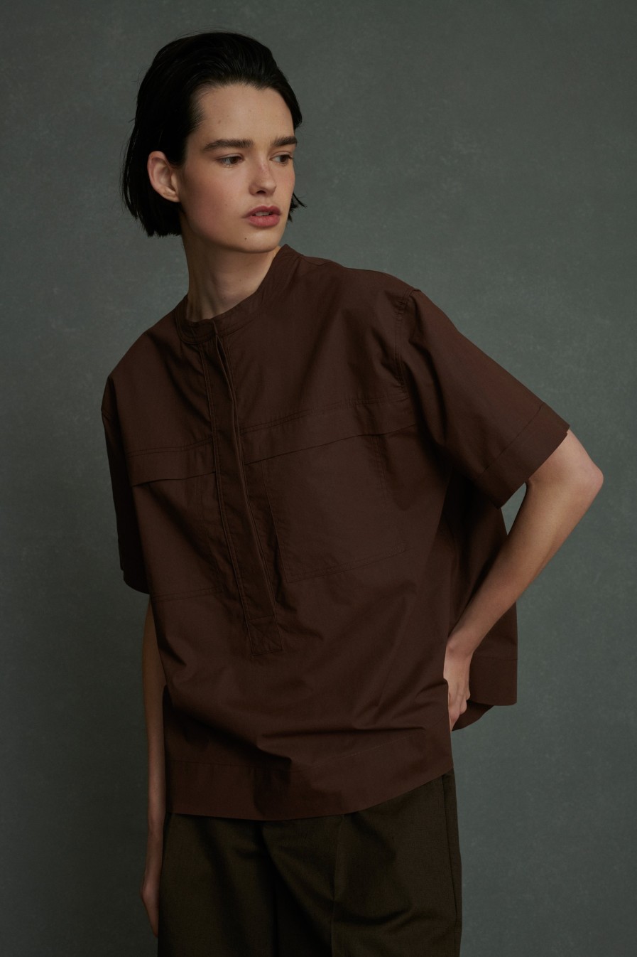 SOEUR Tops & Shirts | Blouse Tegan 1247 Chocolat