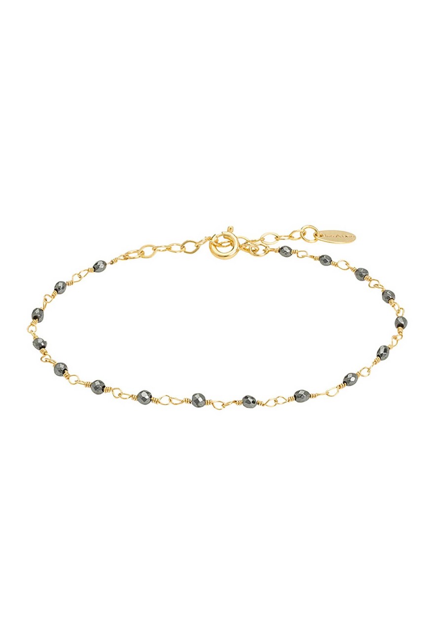 UNE A UNE All Jewelry | Bracelet Bripy Pyrite