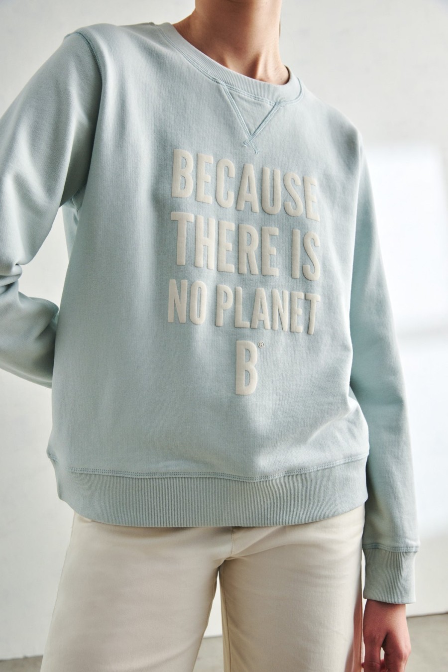 ECOALF Sweaters & Cardigans | Sweatshirt Mcwgastefeso Efesoalf Sweat Baby-Blue