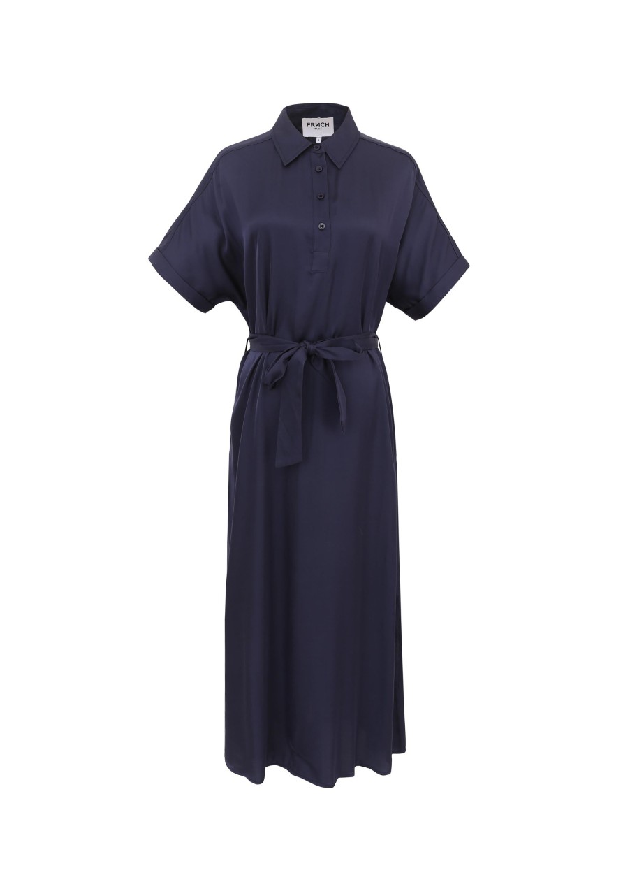 FRNCH Dresses & Jumpsuits | Dress F12569 Genie Bleu-Marine