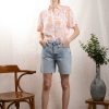 ACQUAVERDE Pants & Shorts | Short Reed Reedde Neige-Blue