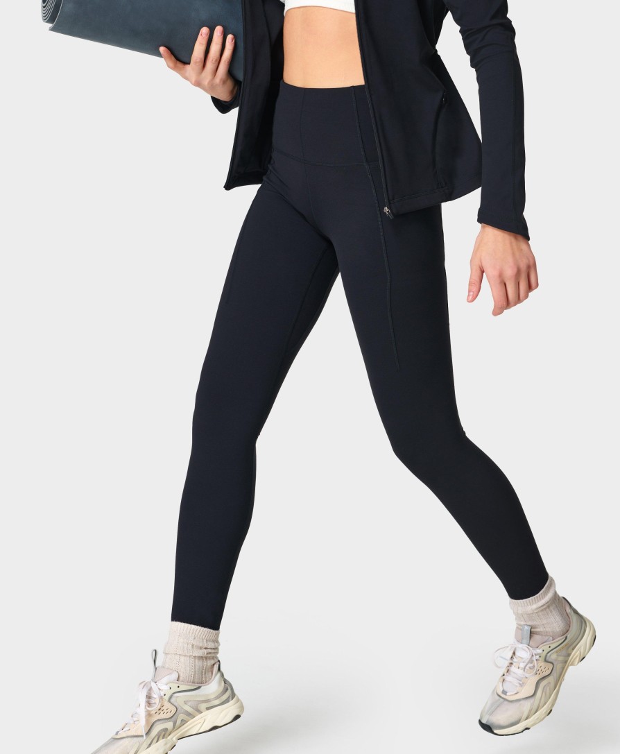 SWEATY BETTY Pants & Shorts | Super Soft Yoga Leggings Sb6916 Black