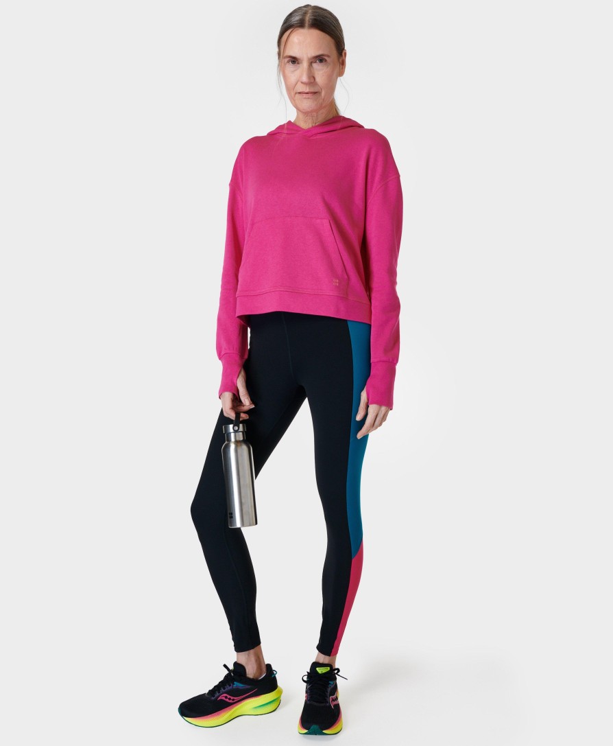 SWEATY BETTY Sweaters & Cardigans | After Class Hoody Sb9586 Beet-Pink