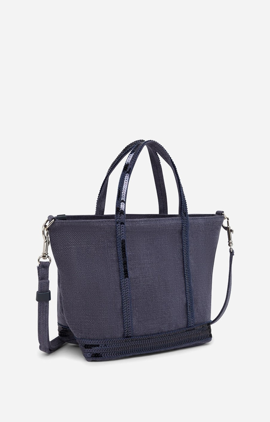 VANESSA BRUNO All Bags | Mini Bag Linen Cabas Xs Ve31-V40410 Denim