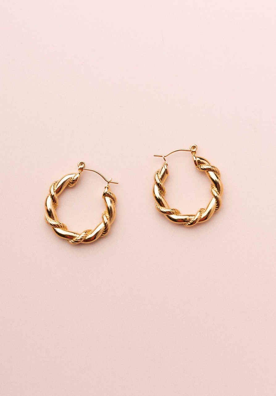 LES CLEIAS All Jewelry | Earring Zelie Bo Gold