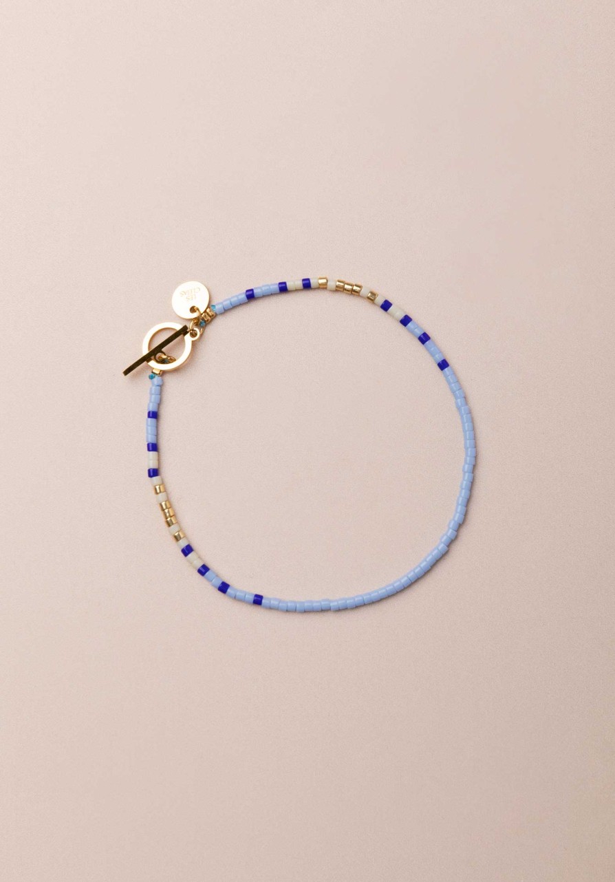 LES CLEIAS All Jewelry | Bracelet A2133Br01- A2133Br01-5 Bleu-Clair