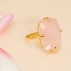 UNE A UNE All Jewelry | Ring S21Bgrs Pink-Quartz