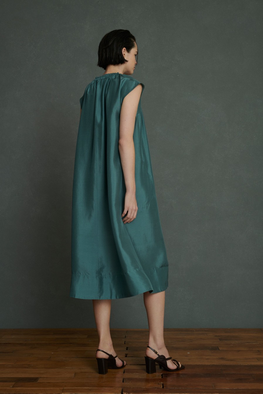 SOEUR Dresses & Jumpsuits | Dress Tamaris 1425 Vert-Canard