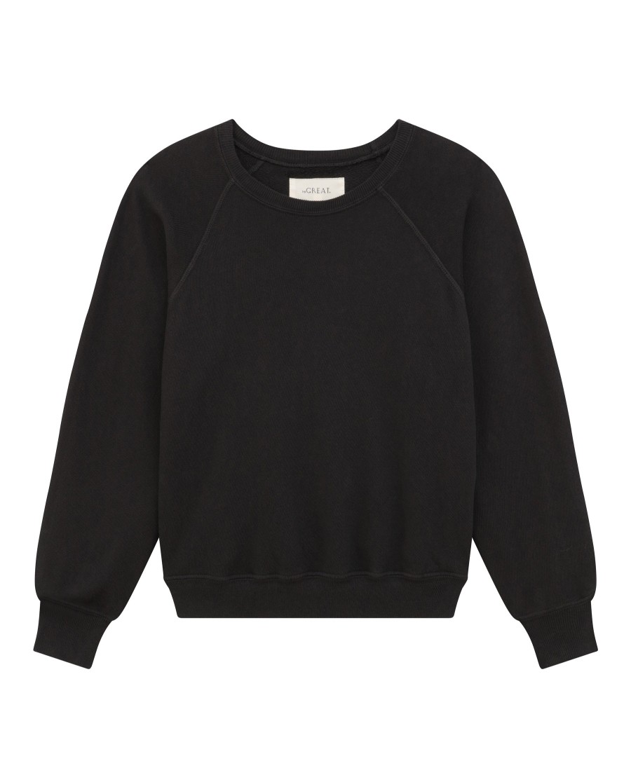 THE GREAT Sweaters & Cardigans | Sweatshirt T744085 Shrunken Almost-Black