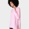 SWEATY BETTY Sweaters & Cardigans | After Class Longline Sweatshir Sb8985 Chalk-Pink