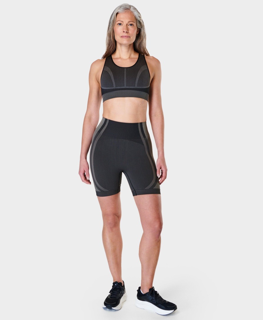 SWEATY BETTY Pants & Shorts | Silhouette Sculpt Seamless Wor Sb8971 Black