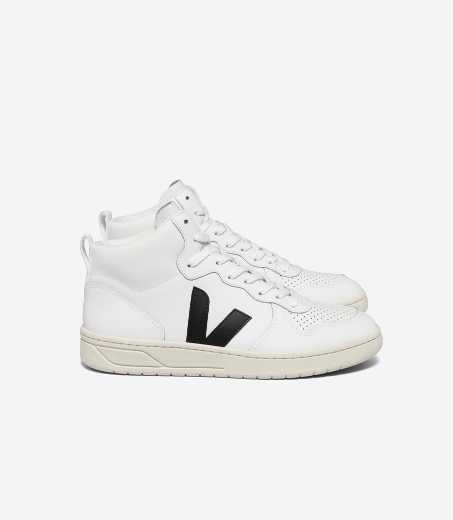 VEJA All Shoes & Socks | Sneaker V-15 Suede Vq0203304 White-Black