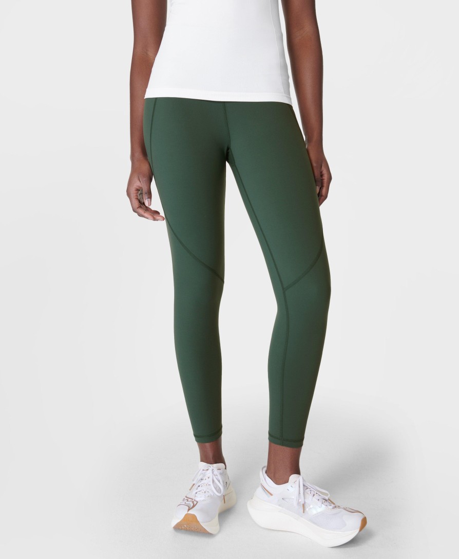 SWEATY BETTY Leggings | Power 7/8 Workout Leggings Sb5400 78 Trek-Green