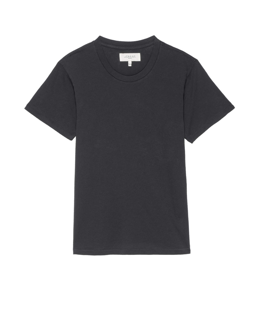 THE GREAT T-Shirts | T-Shirt T207002 Washed-Black