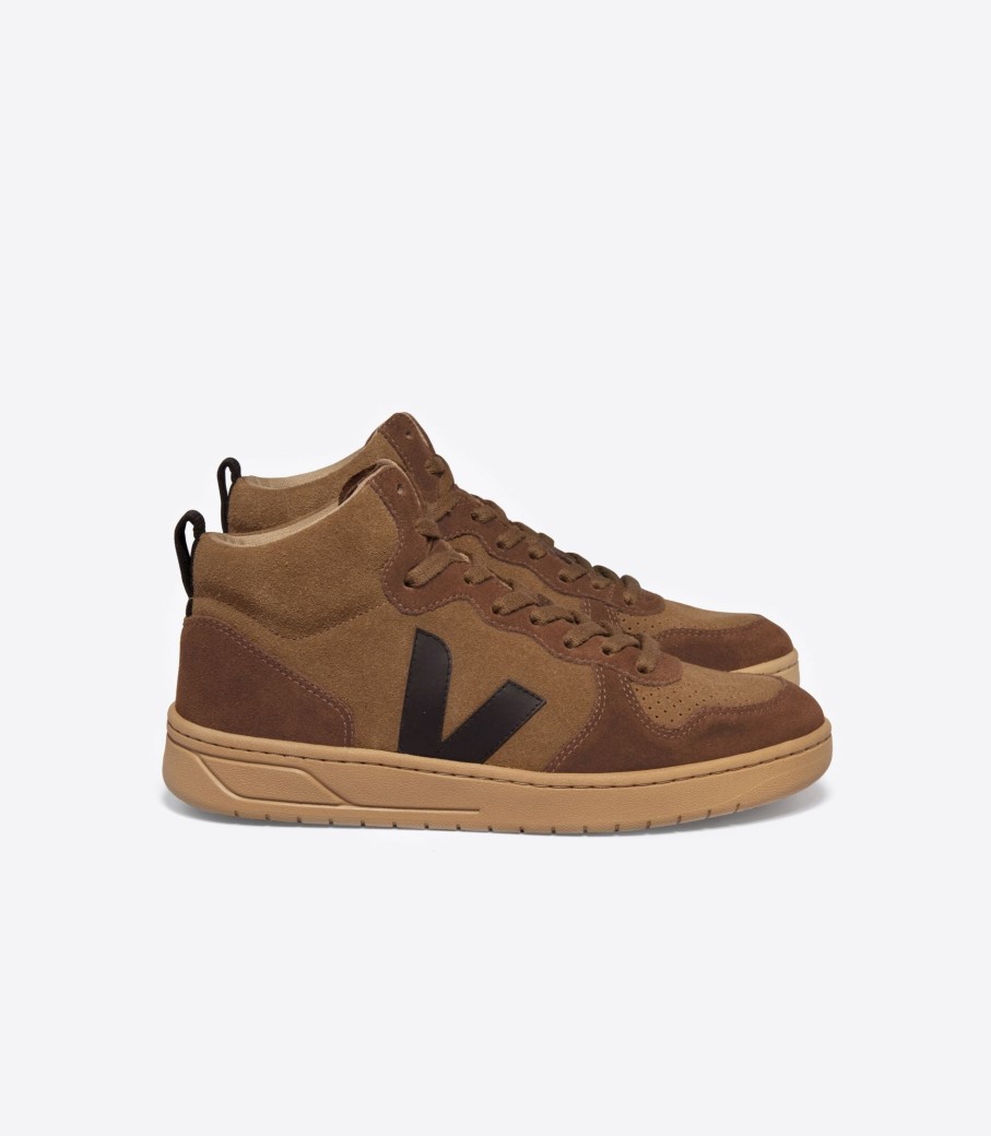 VEJA All Shoes & Socks | Sneaker V-15 Suede Vq0303310 Brown-Black