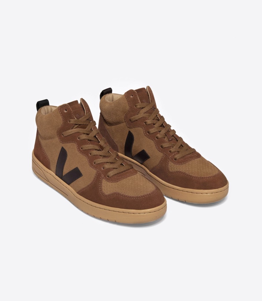 VEJA All Shoes & Socks | Sneaker V-15 Suede Vq0303310 Brown-Black