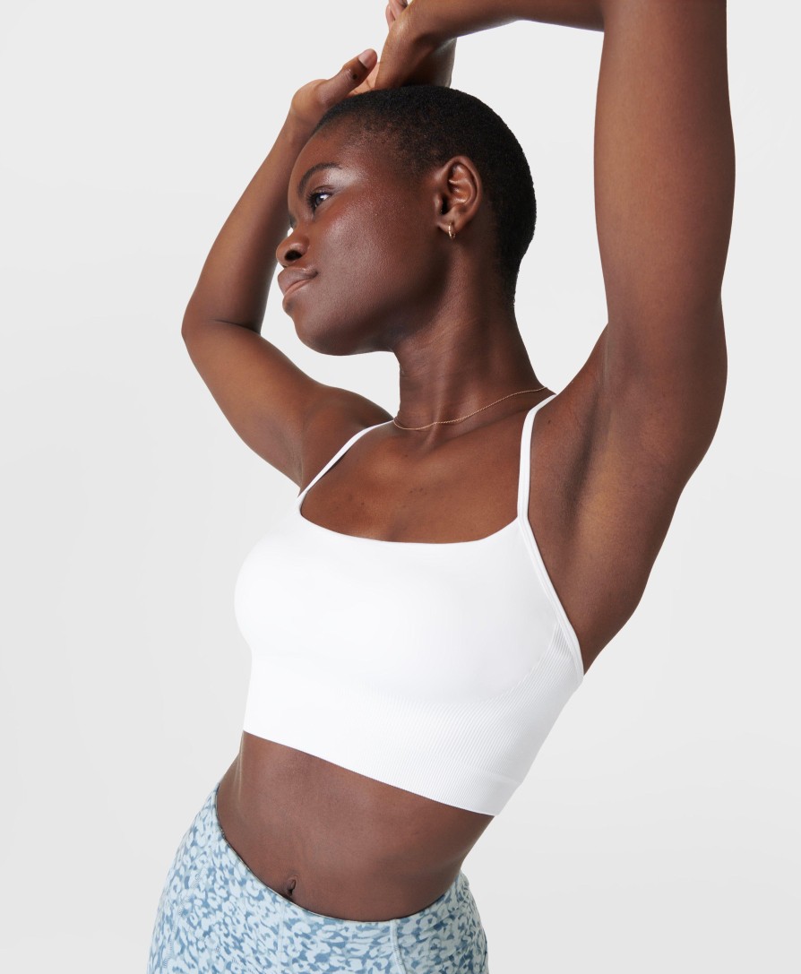 SWEATY BETTY Underwear | Spirit Restored Yoga Bra Sb9610 White