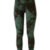 SWEATY BETTY Leggings | Power 7/8 Workout Leggings Sb5400A 78 Green-Ditsy-Star-Pri