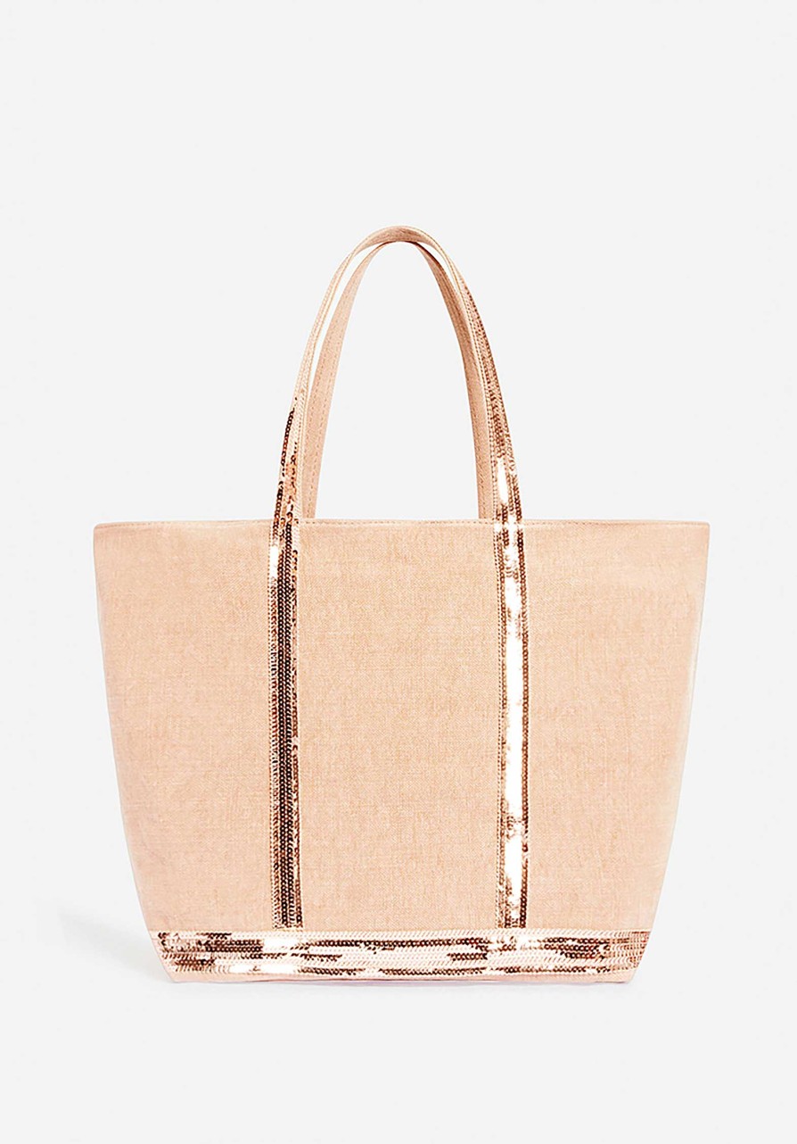 VANESSA BRUNO All Bags | Tote Bag Linen Cabas L Ve31-V40315 Petal