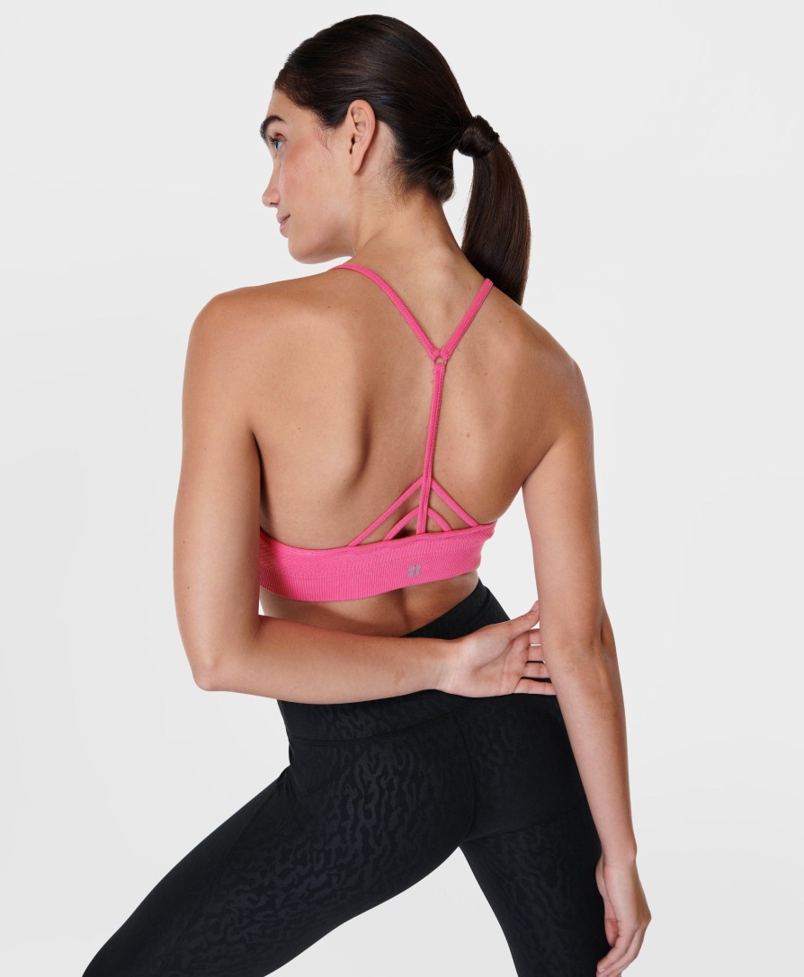 SWEATY BETTY Underwear | Mindful Seamless Yoga Bra Sb9432 Camellia-Pink