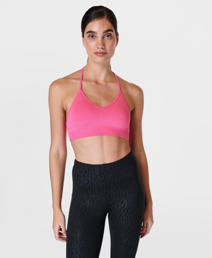 SWEATY BETTY Underwear | Mindful Seamless Yoga Bra Sb9432 Camellia-Pink