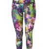 SWEATY BETTY Leggings | Power 7/8 Workout Leggings Sb5400A 78 Green-Luxe-Floral-Pr