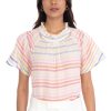 BANJANAN Tops & Shirts | Top Joyful Candy-Stripe