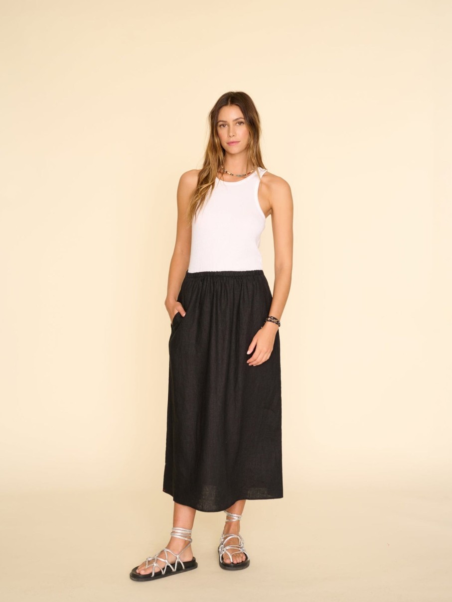 XIRENA Skirts | Skirt X337035 Lorette Skirt Black