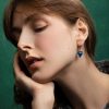 LES CLEIAS All Jewelry | Earring Titanic A2041Er03-2 Navy-Glass