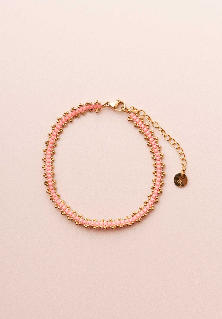 LES CLEIAS All Jewelry | Bracelet Daisy Bracelet Rose